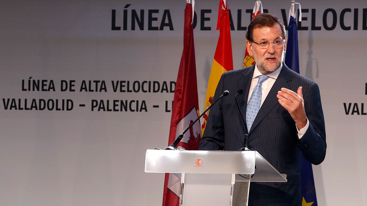 Mariano Rajoy en León en una imagen de archivo. | ICAL