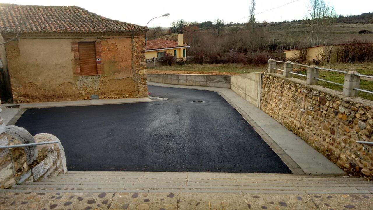 Imagen de una de las obras ejecutadas en el municipio de Cuadros. | L.N.C.