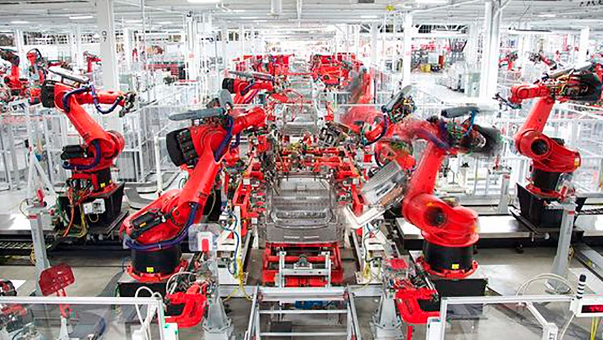 Una fábrica de Tesla. | L.N.C.