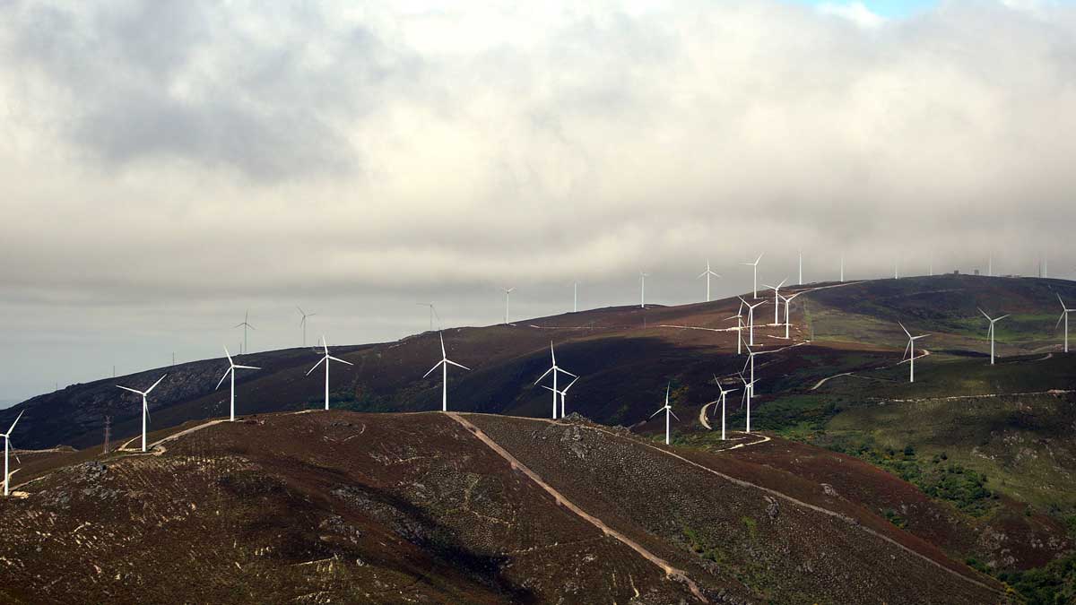 Parque eólico situado en la comunidad. | ICAL