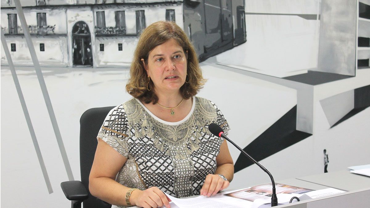 Margarita Torres, actual responsable de Cultura del Ayuntamiento de León.