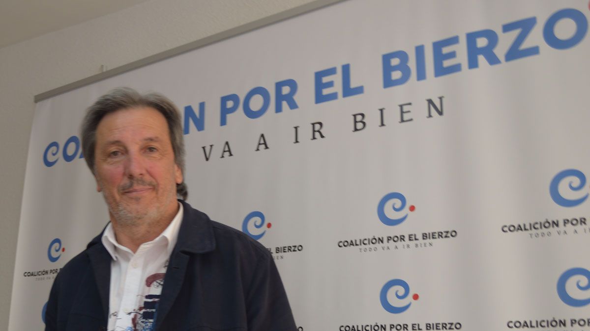 Pedro Muñoz es el candidato a la Alcaldía de Ponferrada por Coalición por el Bierzo. | L. N. C.