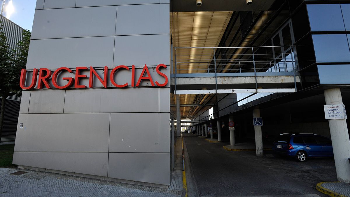 Urgencias del Hospital de León. | DANIEL MARTÍN