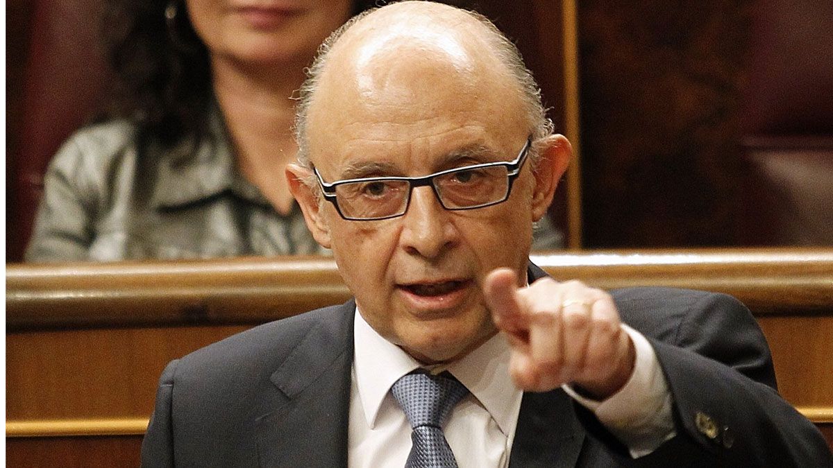 Cristóbal Montoro durante su intervención. | ICAL