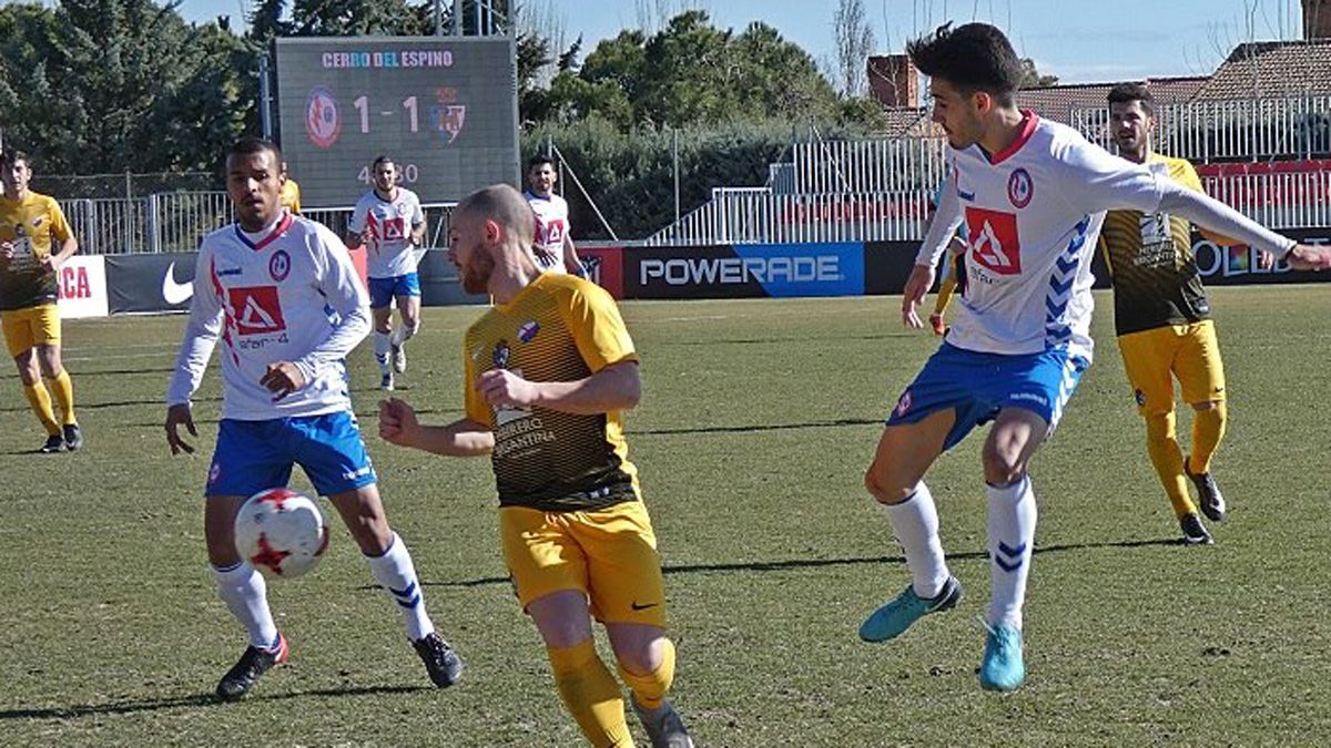 Imagen del partido ante el Rayo Majadahonda. | RAYO MAJADAHONDA Imagen del partido ante el Rayo Majadahonda. | RAYO MAJADAHONDA