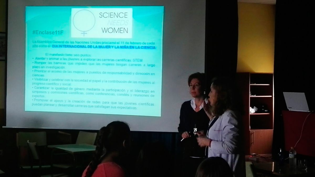 Imagen de la ponencia de Encina Prada. | L.N.C.
