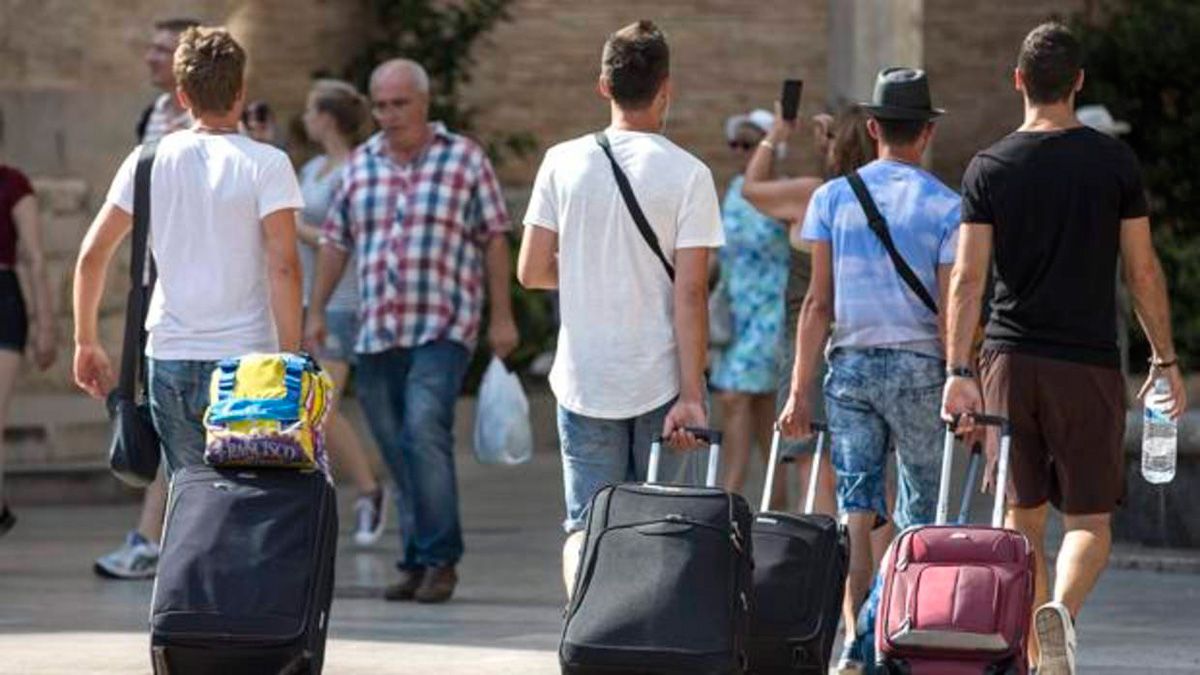 Imagen de archivo de turistas. | L.N.C.