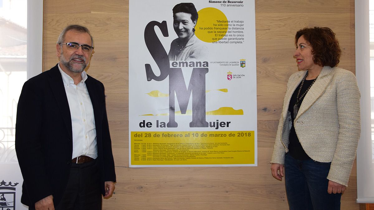 José Miguel Palazuelo y Carmen González, este jueves en la presentación. | PRIETO José Miguel Palazuelo y Carmen González, este jueves en la presentación. | PRIETO