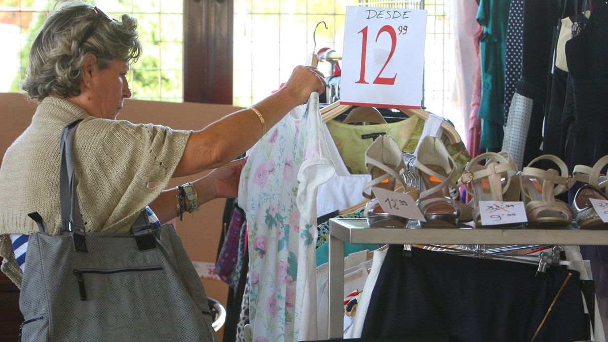 Feria de las rebajas de invierno de Ponferrada en anteriores ediciones. | ICAL