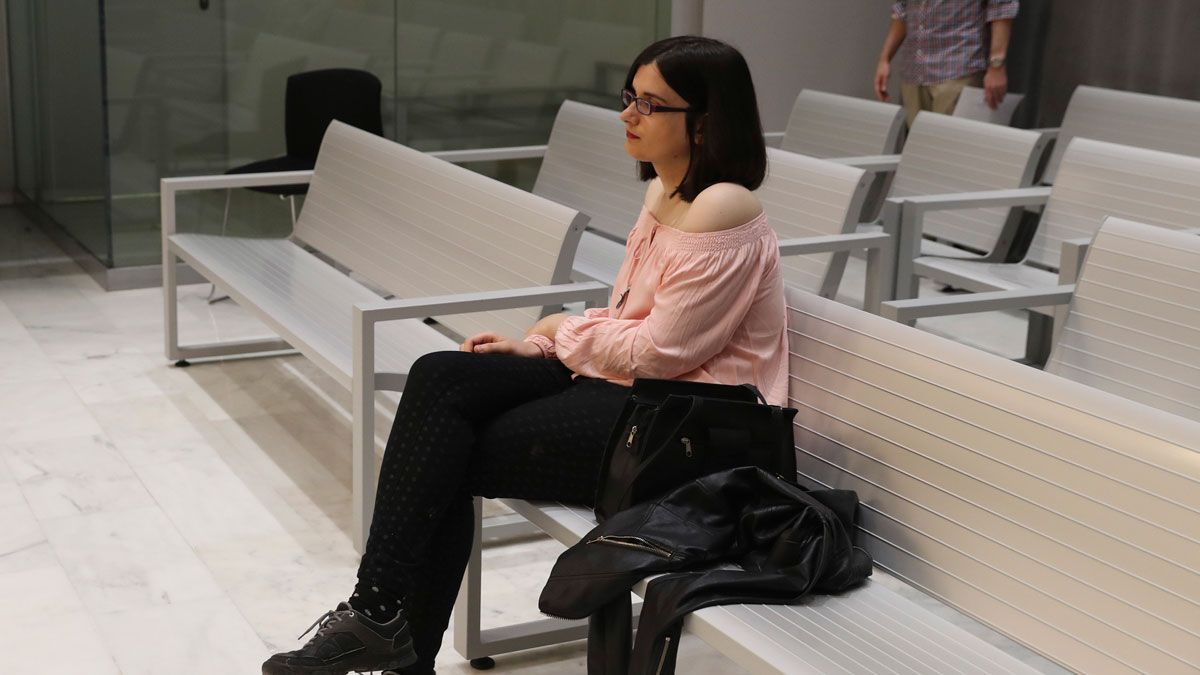 Cassandra Vera, durante su declaración en la Audiencia Nacional. | ABC Cassandra Vera, durante su declaración en la Audiencia Nacional. | ABC