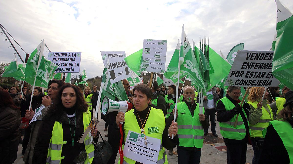 Manifestación de enfermeras. | ICAL Manifestación de enfermeras. | ICAL