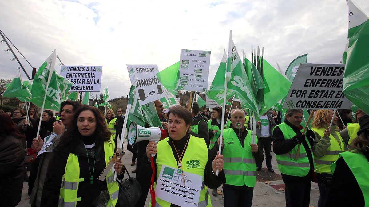 Manifestación de enfermeras. | ICAL