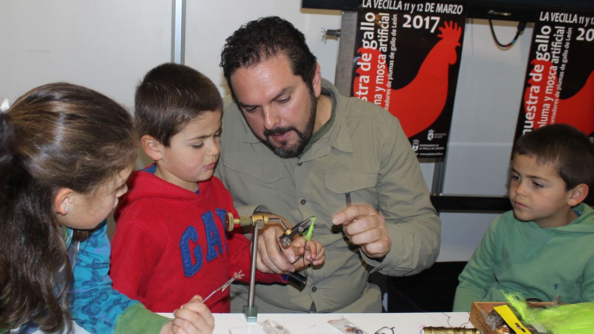 Los talleres para niños son uno de los atractivos de esta cita. | ALFREDO HURTADO