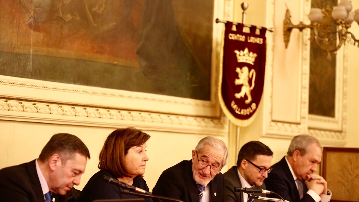 Un momento del acto celebrado en Valladolid. | ICAL