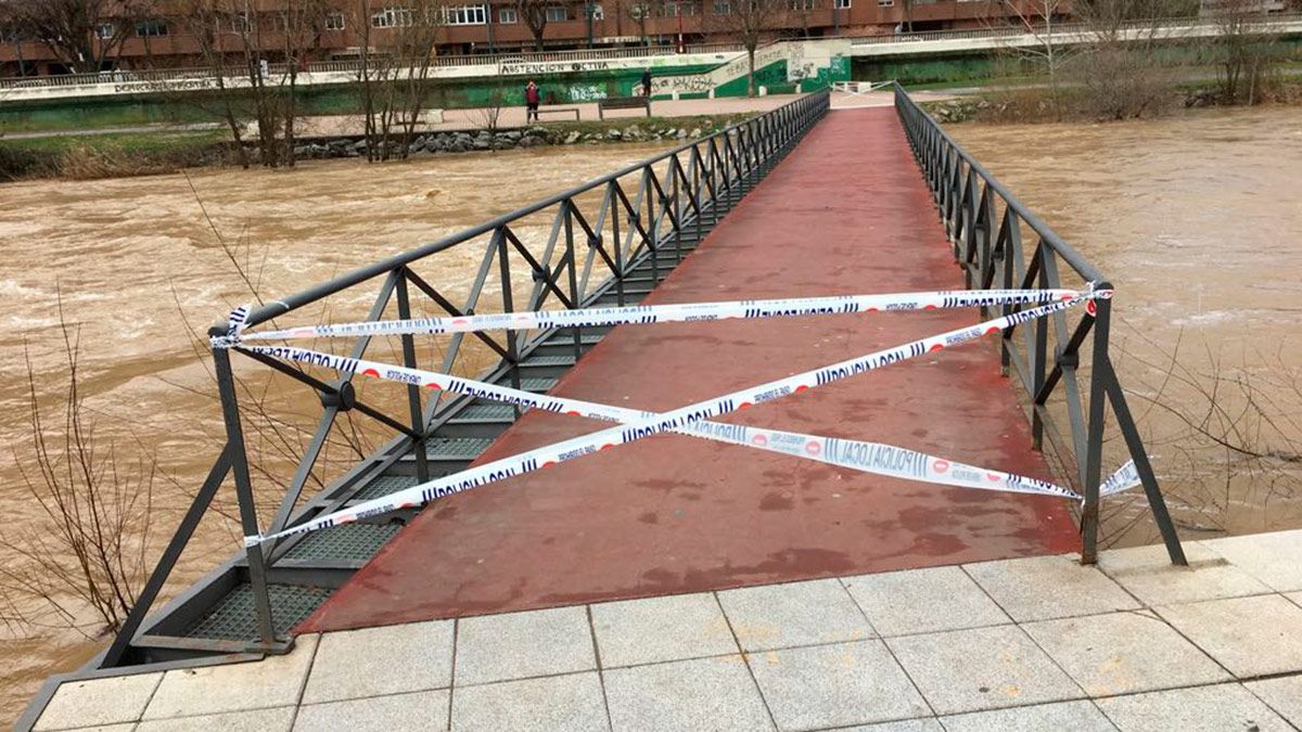 Pasarela de San Marcos. | L.N.C.