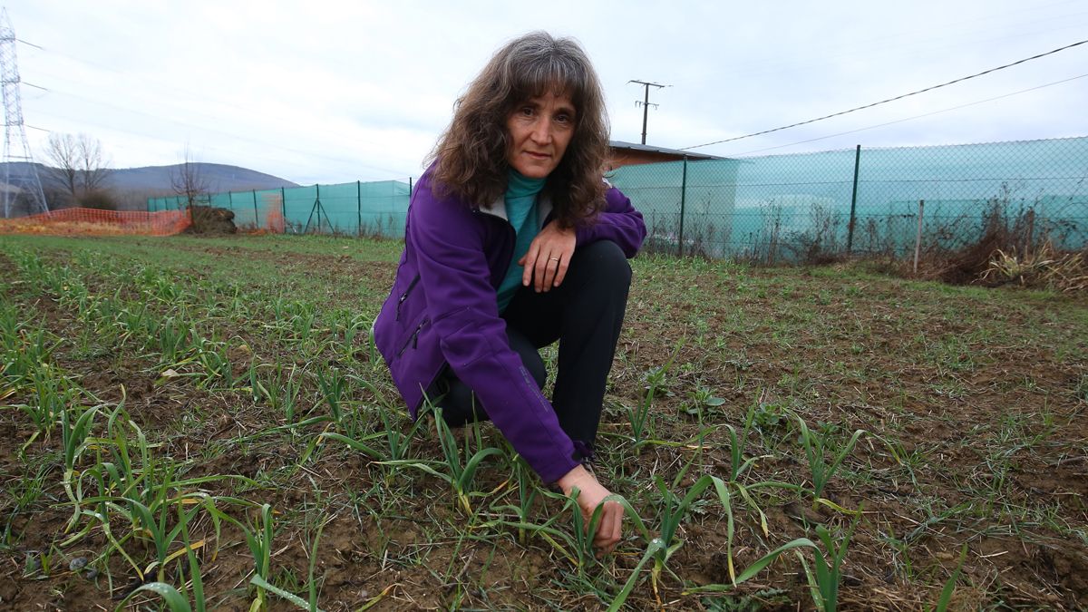 Encina Álvarez, finalista del concurso 'Desafío mujer rural', con su proyecto Bioencina. | C. SÁNCHEZ (ICAL)