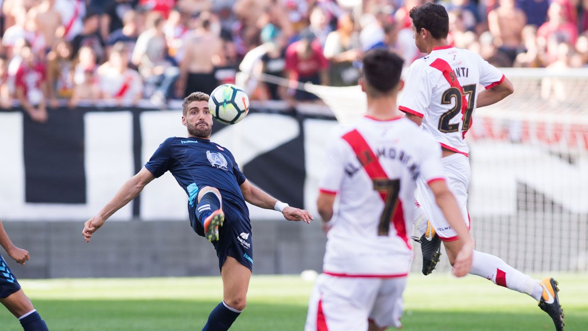 Iván González, en el partido ante el Rayo. | LOF Iván González, en el partido ante el Rayo. | LOF