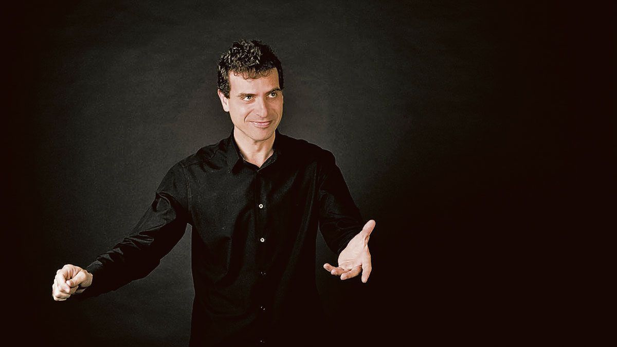 Javier Corcuera, director del Coro de RTVE. | ANA MORALES