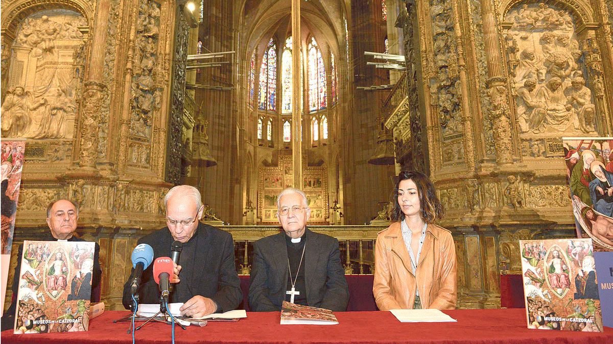 Imagen de la presentación del libro ‘Museos de la Catedral’ que tuvo lugar en septiembre del pasado año. | MAURICIO PEÑA