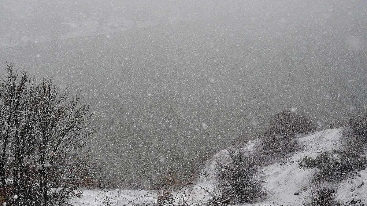 Se espera una gran nevada en toda la cordillera Cantábrica. | DANIEL MARTÍN