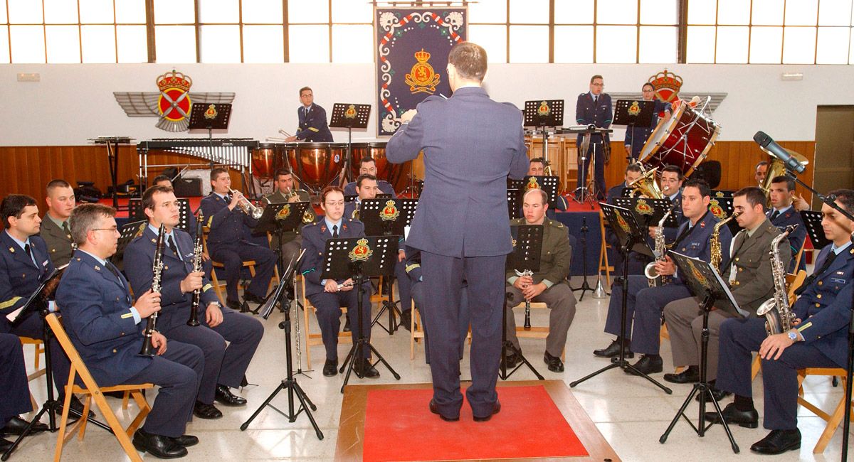 Un concierto de la Unidad de Música de la Academia Básica del Aire.