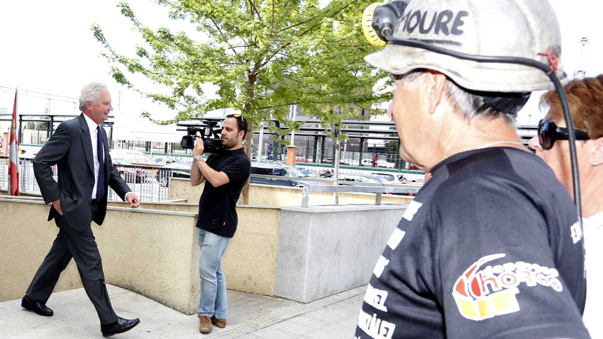 El presidente de la empresa, Antonio del Valle, declaró en los juzgados en julio de 2015. | ICAL