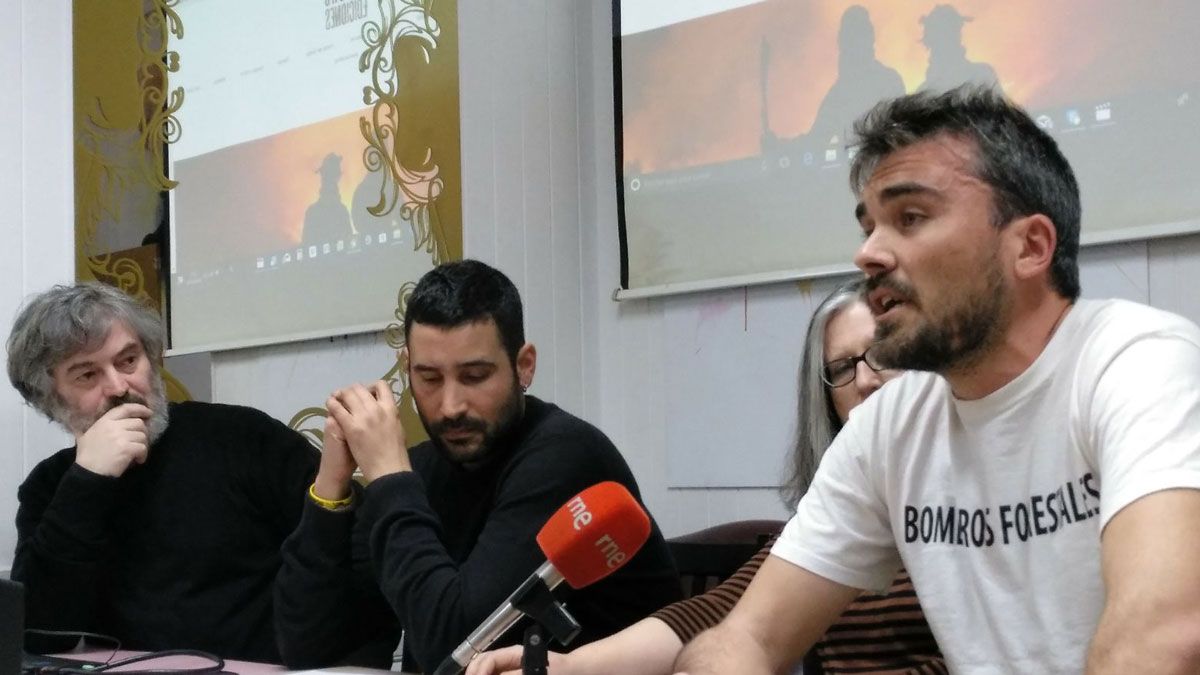 Jesús Palmero, Javier Galán, Toñi Reinares y Juan Carlos González. | L.N.C.