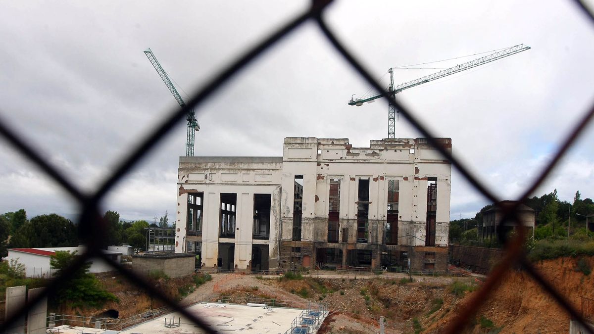 Imagen de las obras del Museo de la Energía. | C.S. (ICAL)