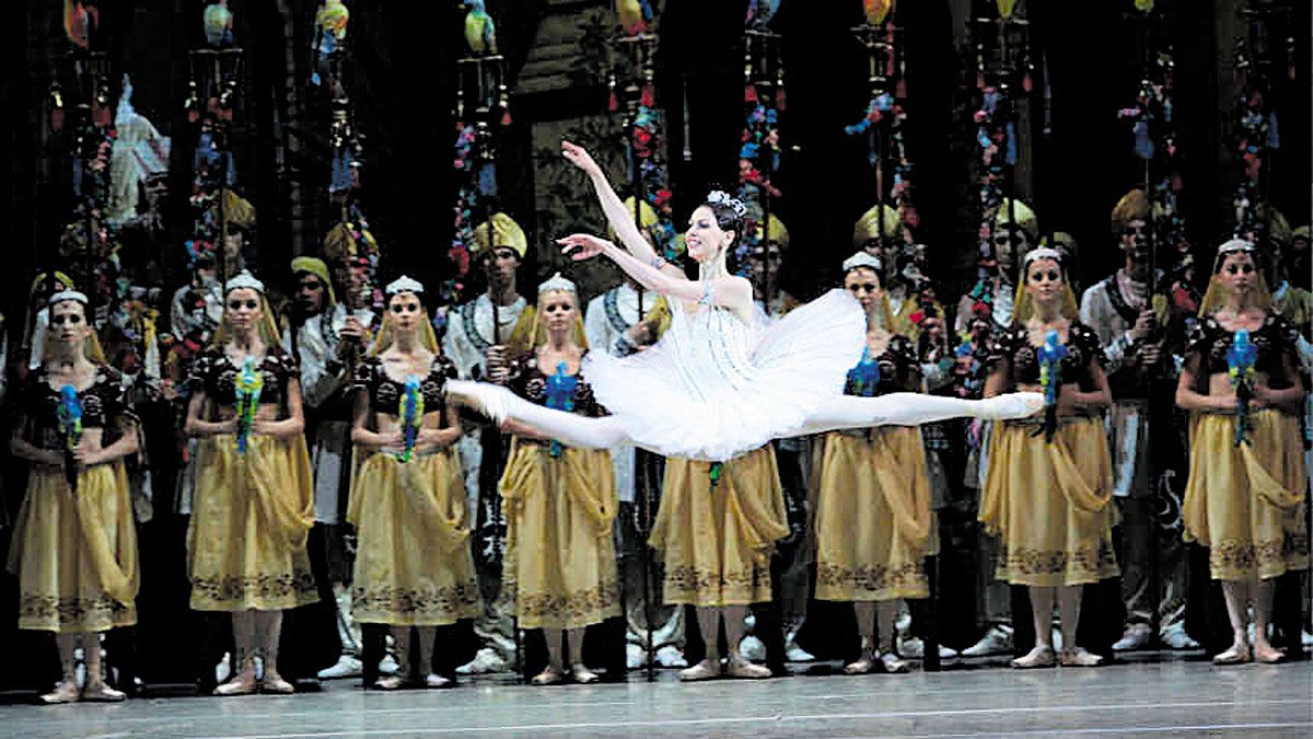 Una imagen del ballet de Minkus y Petipa ‘La bayadera’. | L.N.C.