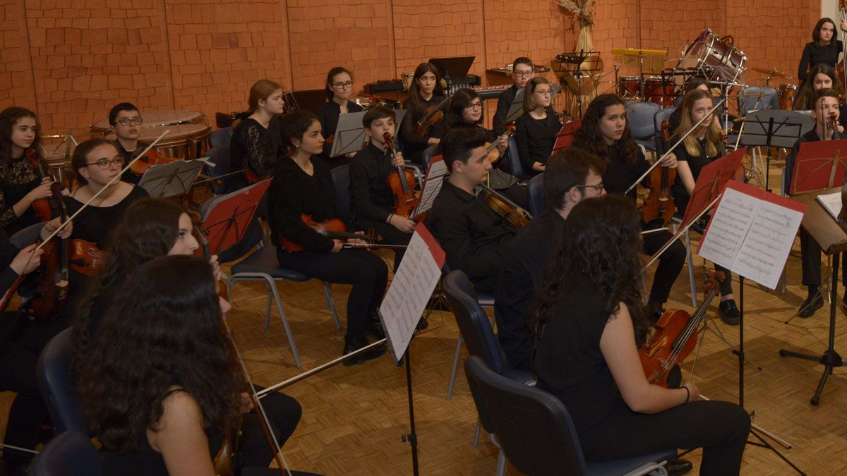 Imagen de archivo de un concierto en el Auditorio Ángel Barja. | L.N.C.