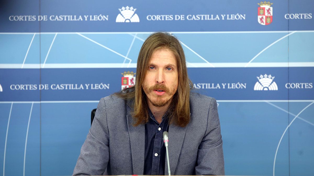 El secretario autonómico de Podemos, Pablo Fernández. | ICAL