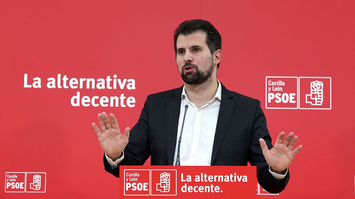 El secretario general del PSOECyL, Luis Tudanca. | ICAL