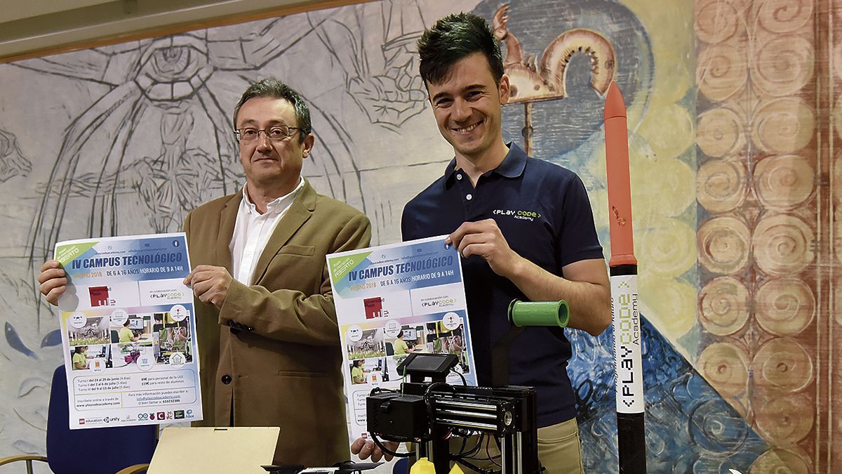 Adolfo Rodríguez y David Gutiérrez. | SAÚL ARÉN Adolfo Rodríguez y David Gutiérrez. | SAÚL ARÉN