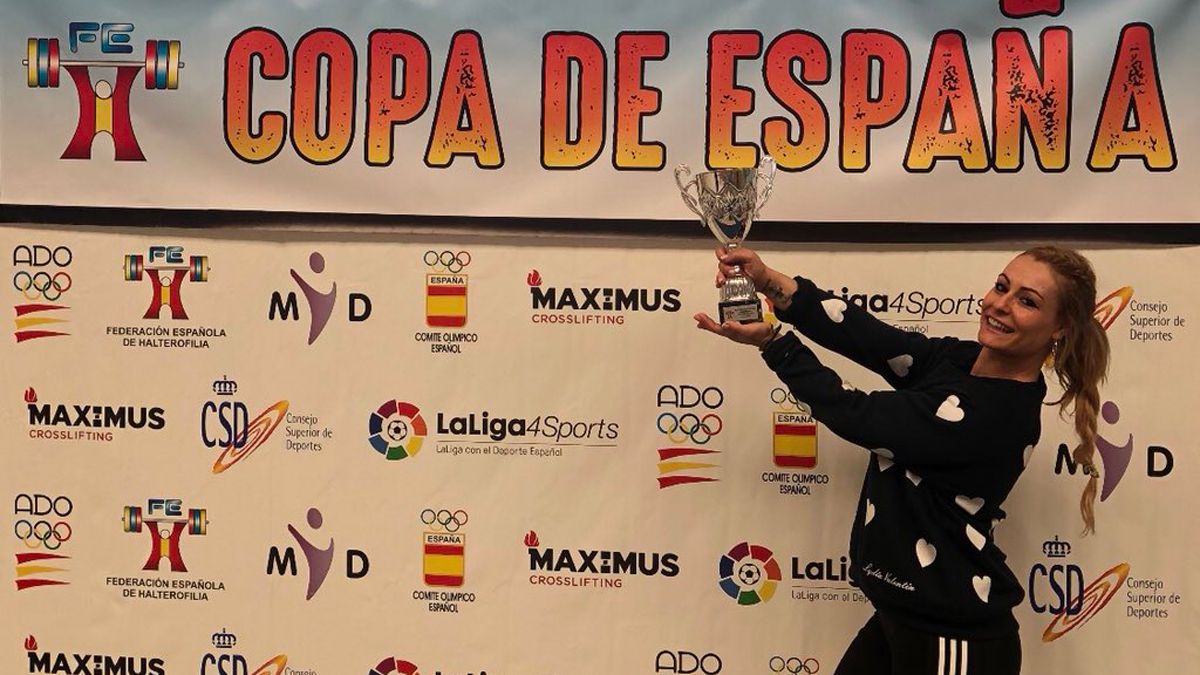 Lydia Valentín se impone en la Copa de España.