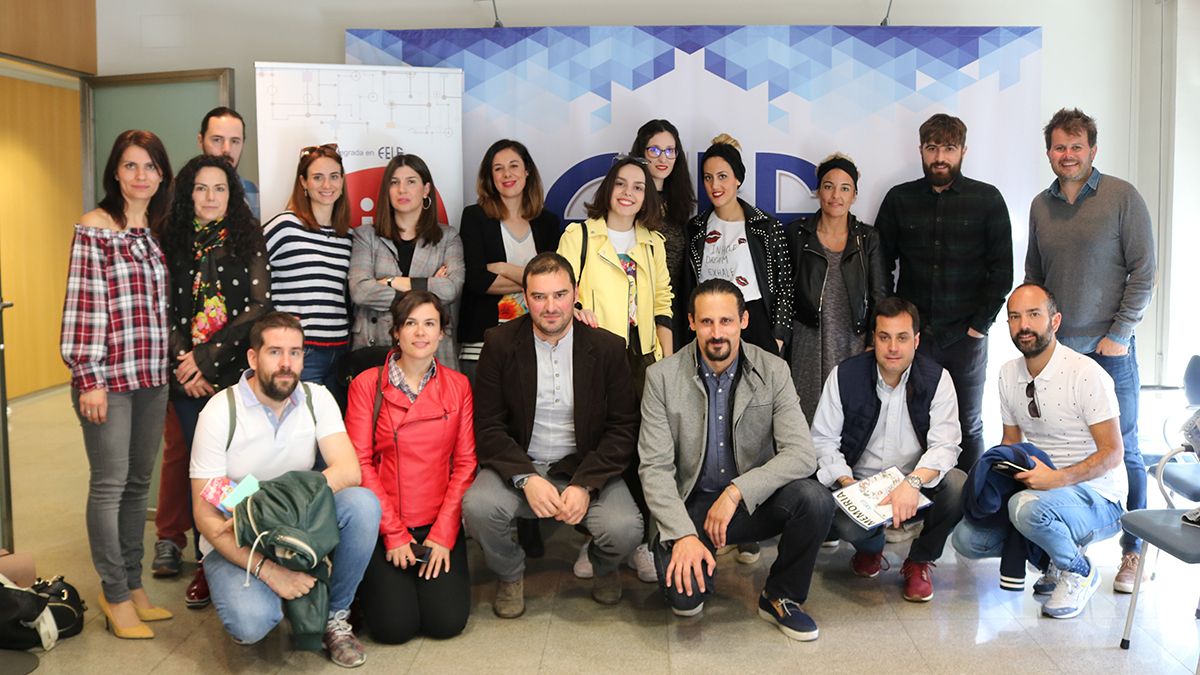Miembros de AJE León. | L.N.C. Miembros de AJE León. | L.N.C.