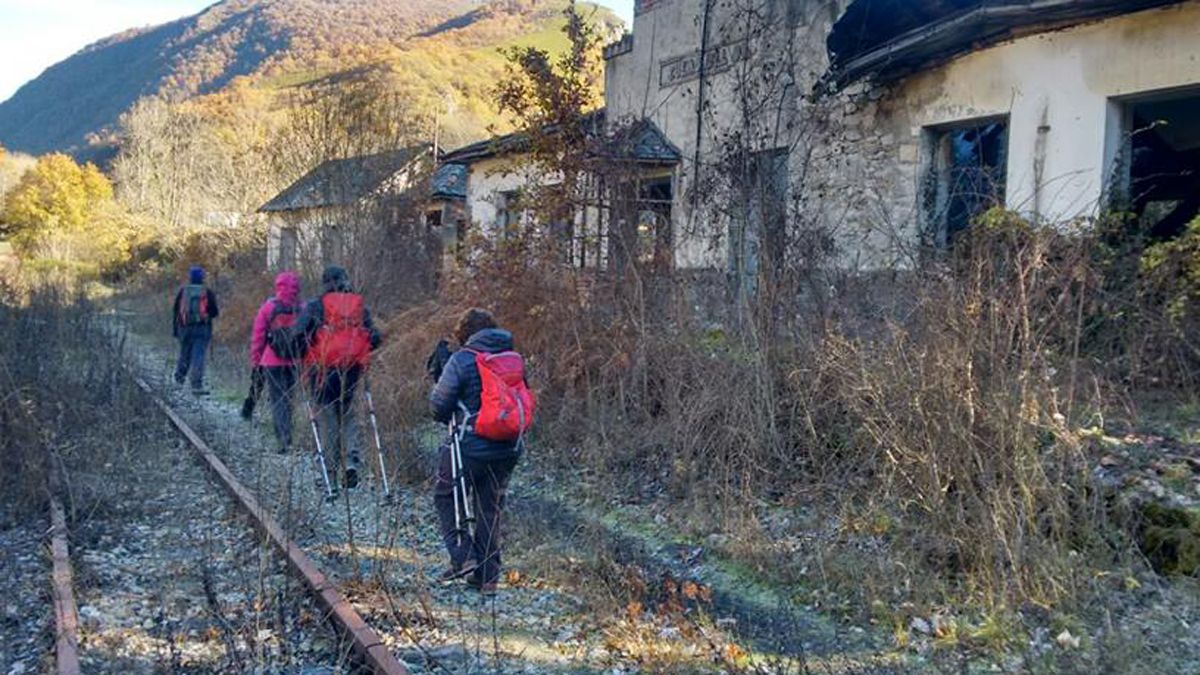 Uno de los tramos por los que discurriría la Vía de la Antracita. | VIA DE LA ANTRACITA
