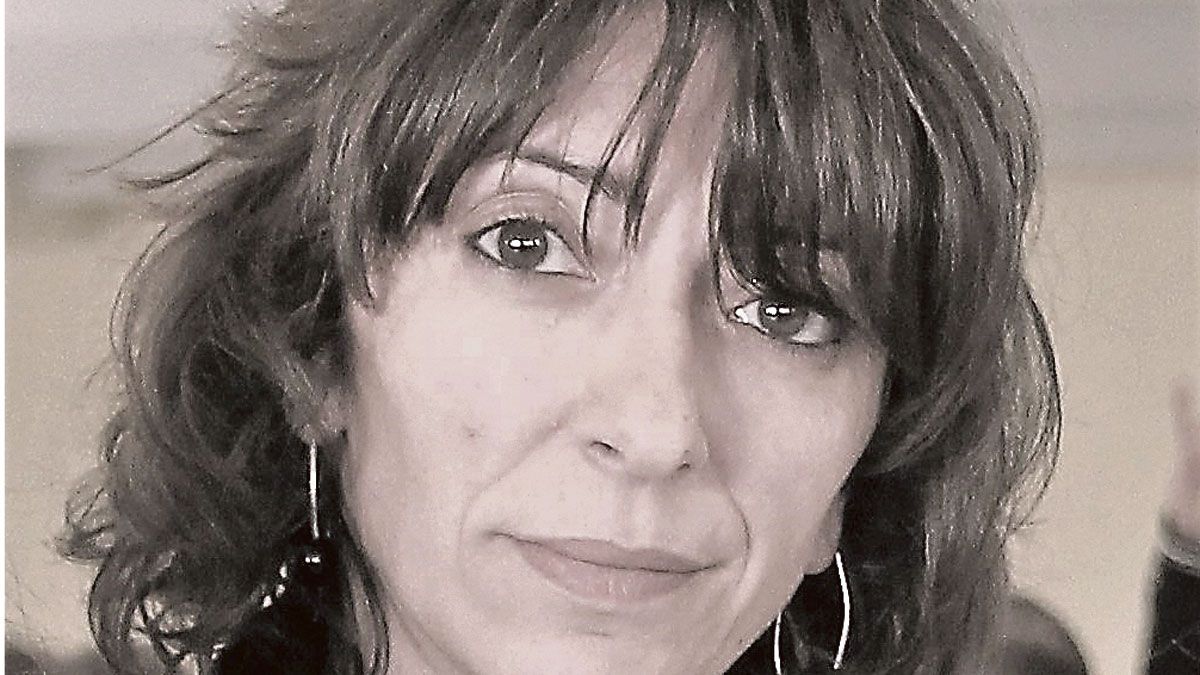 La artista Eva del Riego.