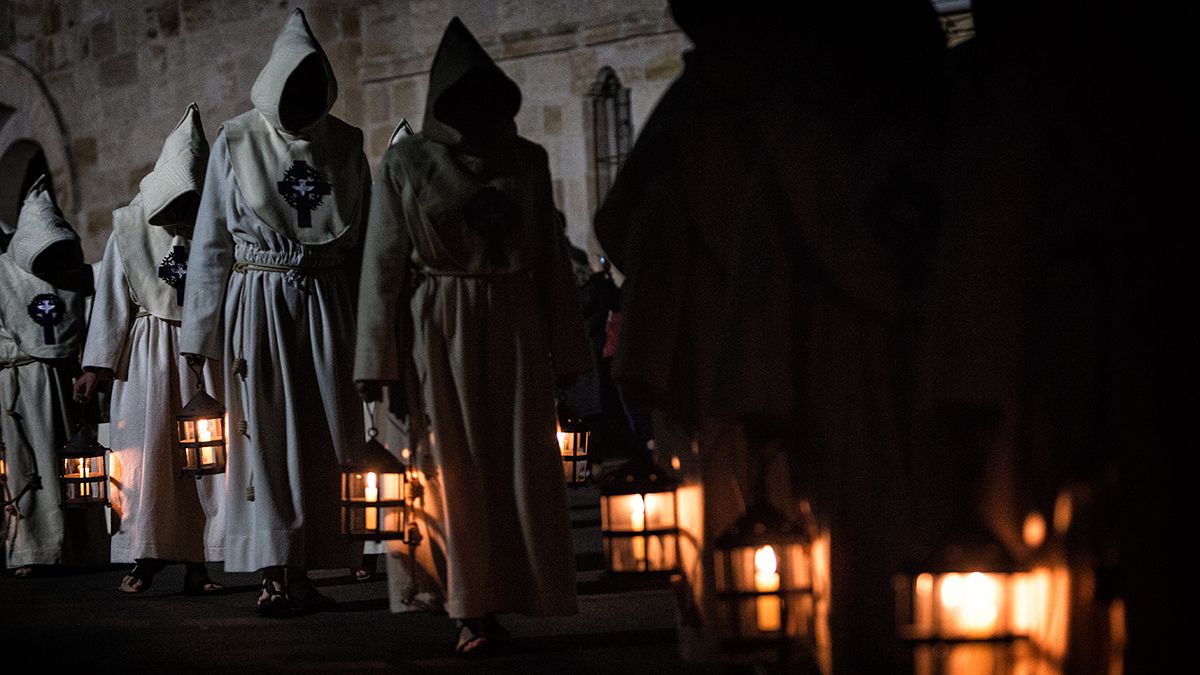 Procesión de la Semana Santa de Zamora en una imagen de archivo. | ICAL