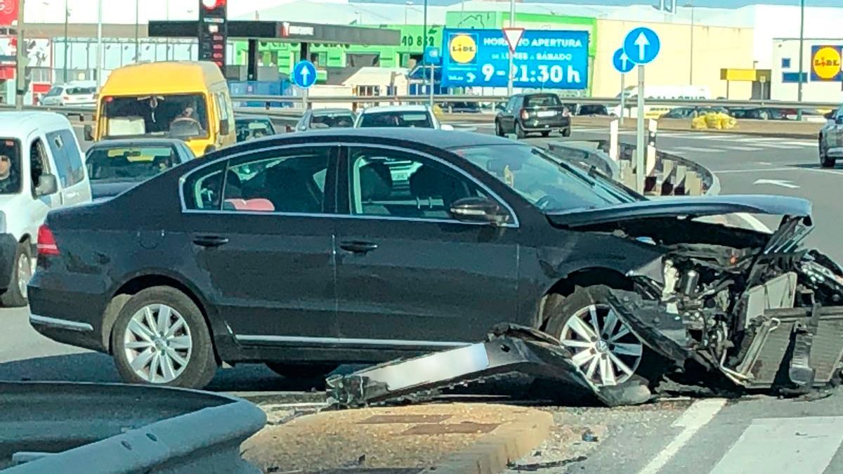 Imagen del accidente. | L.N.C.