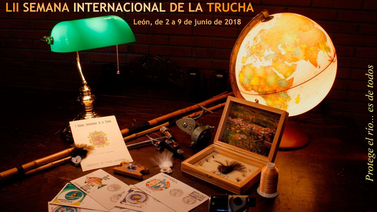 Cartel de la Semana de la Trucha. | L.N.C.