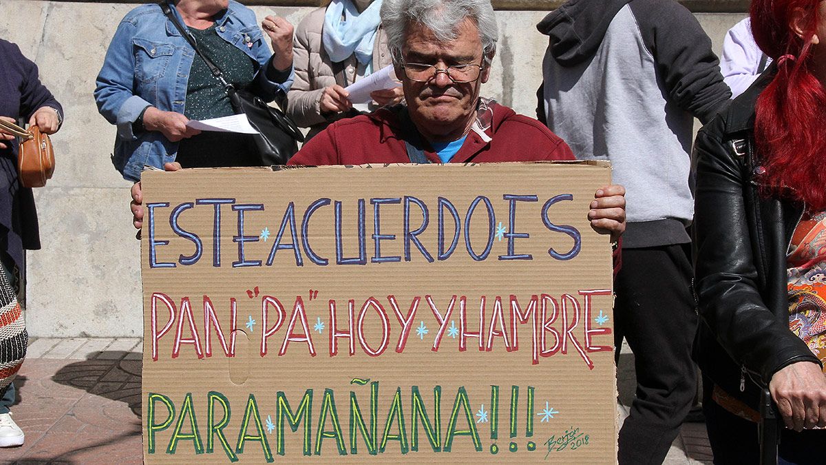 Manifestación en defensa del Sistema de Pensiones en León. | ICAL