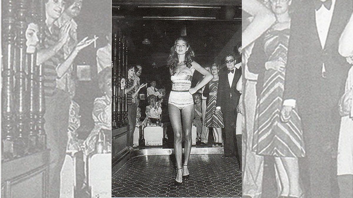 Belinda cuando fue elegida Miss León en 1979.