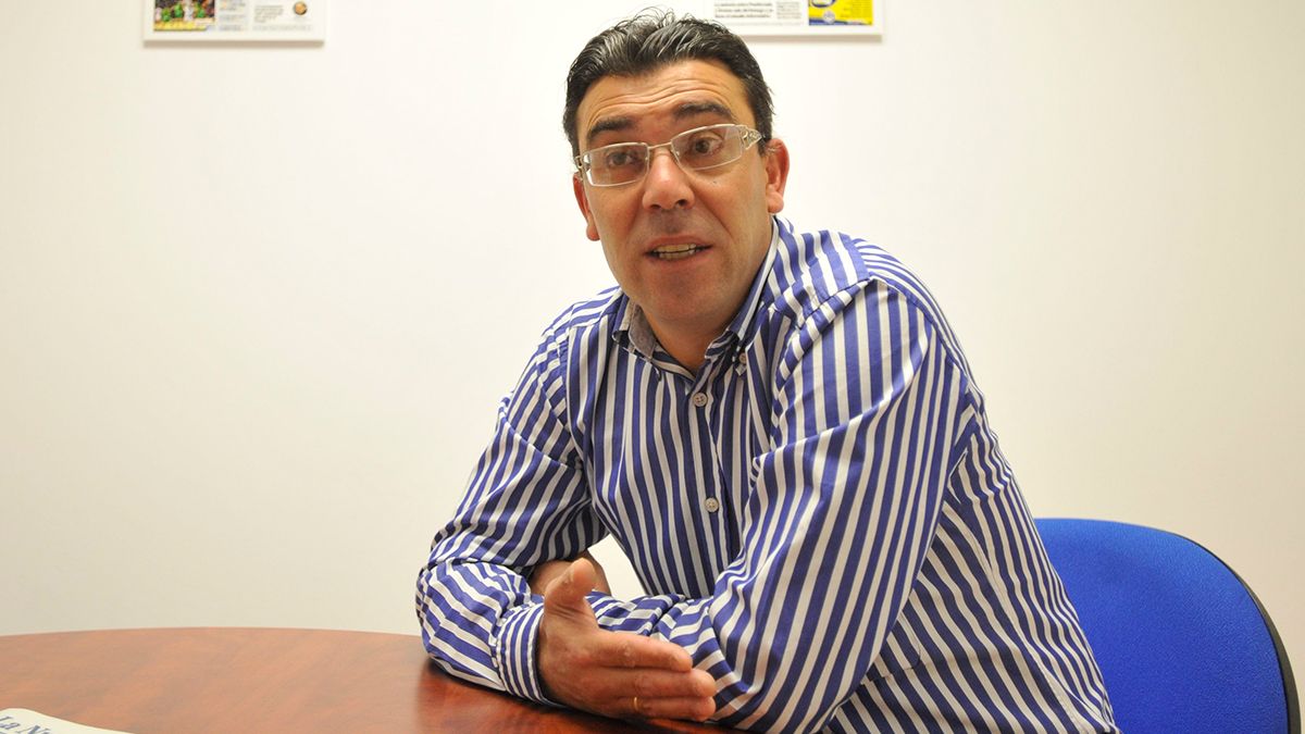 El concejal Pedro Llamas.| MAURICIO PEÑA