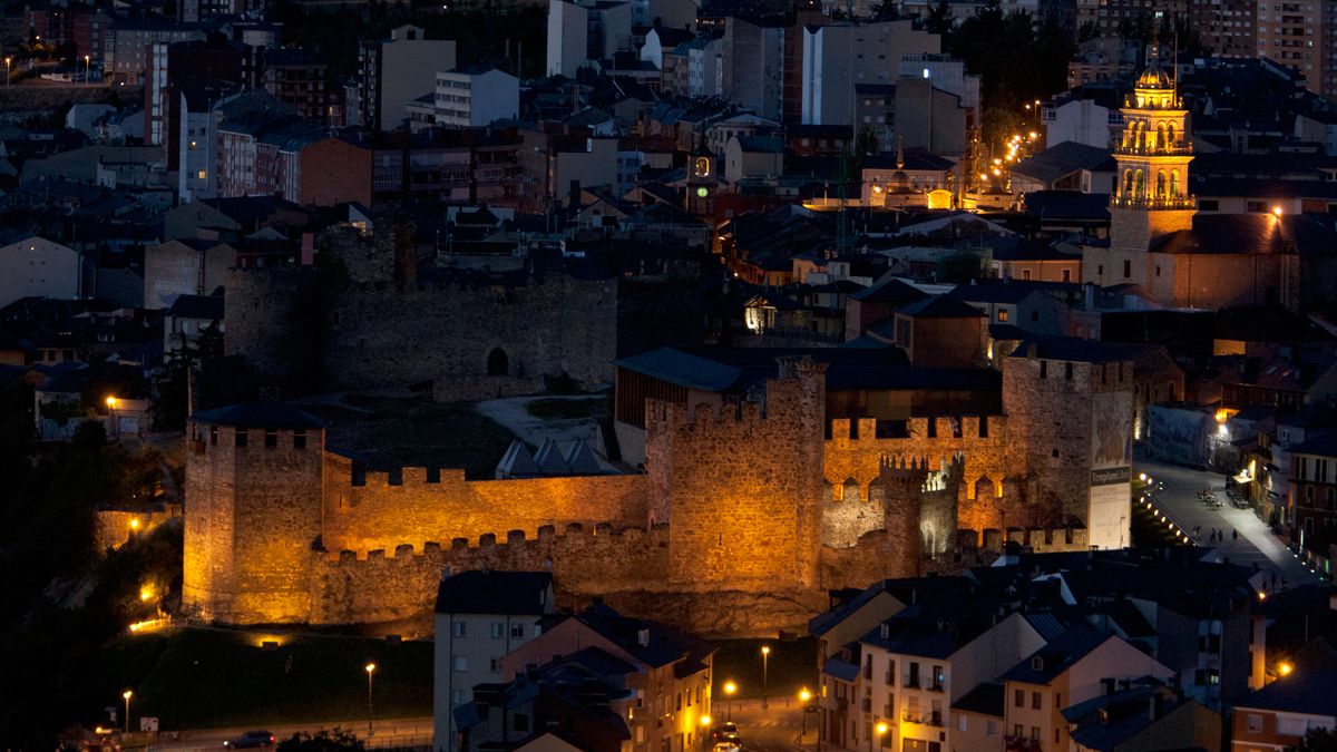 Imagen del casco histórico de Ponferrada. | C.S. (ICAL)