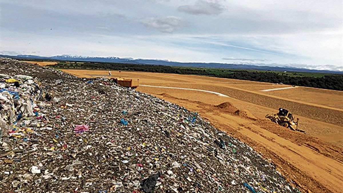 El vaso de rechazo del CTR de San Román de la Vega. | CS El vaso de rechazo del CTR de San Román de la Vega. | CS