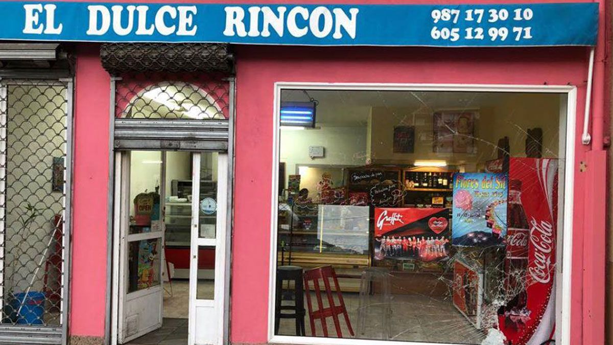 Establecimiento que sufrió un robo en Flores del Sil. | L.N.C