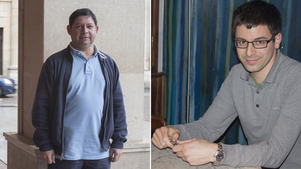 A la izquierda, José Jiménez, a la derecha, Jorge Mateos. | L.N.C. A la izquierda, José Jiménez, a la derecha, Jorge Mateos. | L.N.C.
