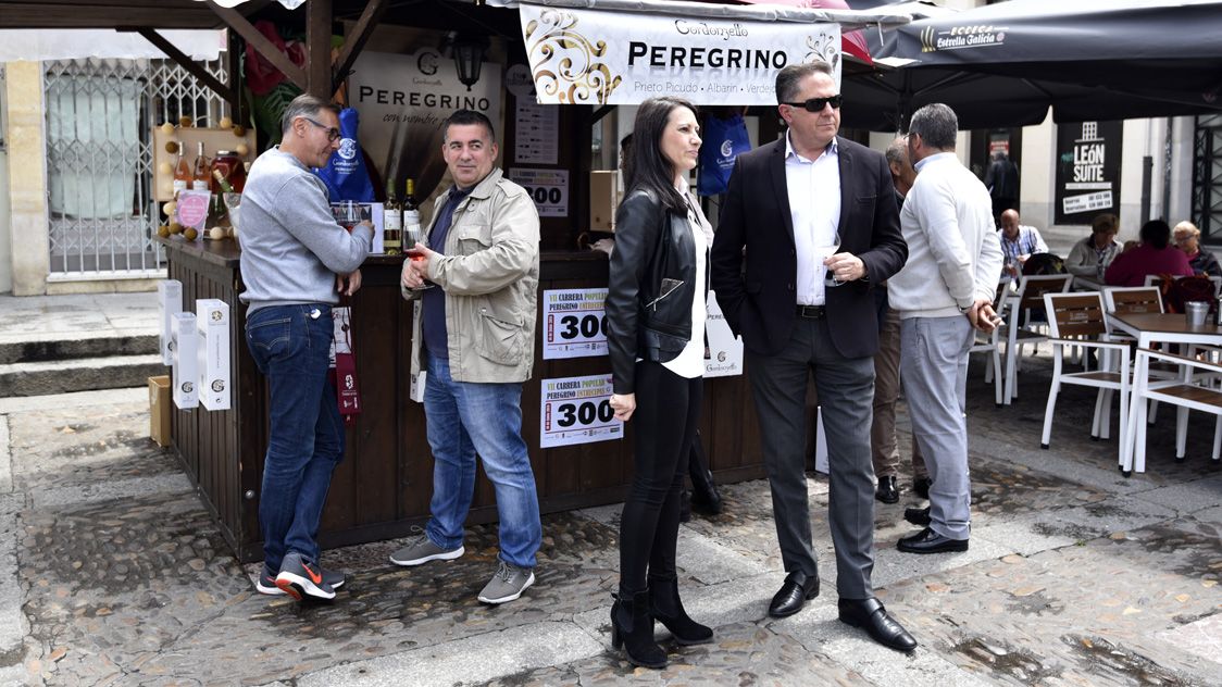 Inauguración de la Feria del Vino de León este viernes. | SAÚL ARÉN