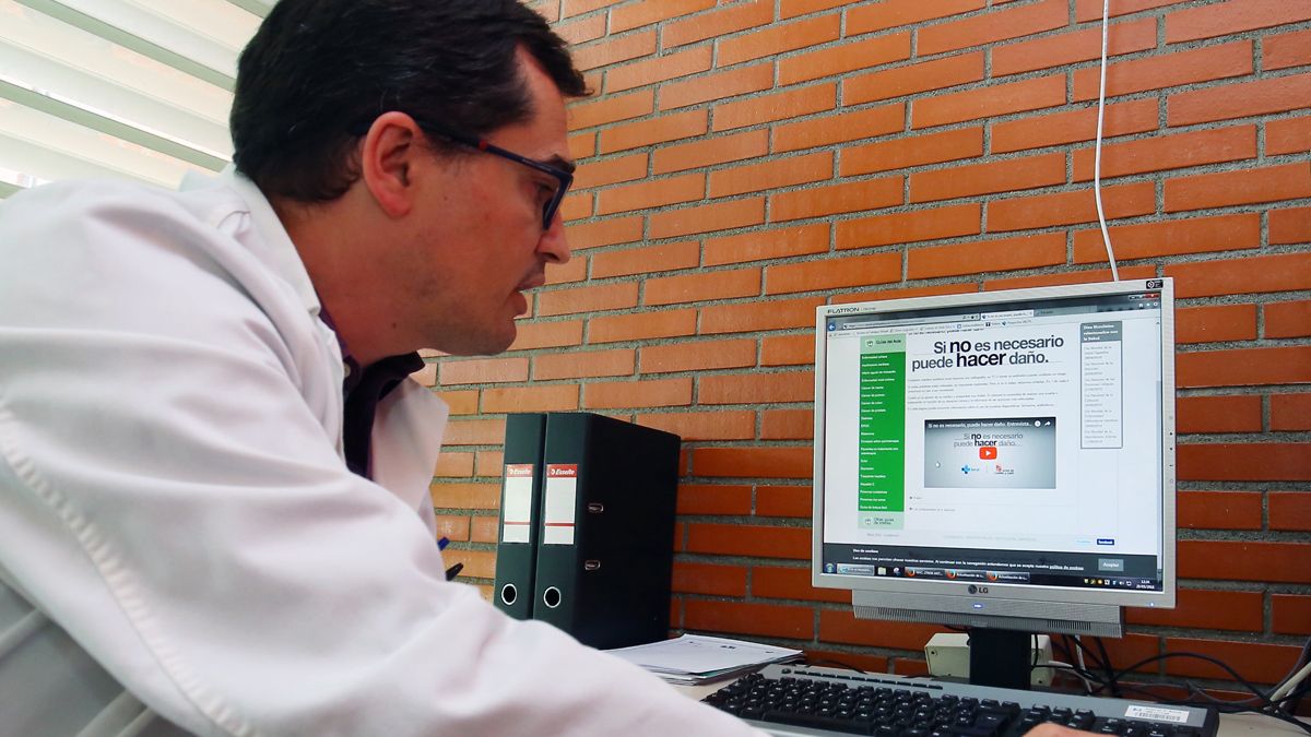 Luis Corral, jefe de la Unidad de Calidad del hospital 'El Bierzo'. | C.S. (ICAL)