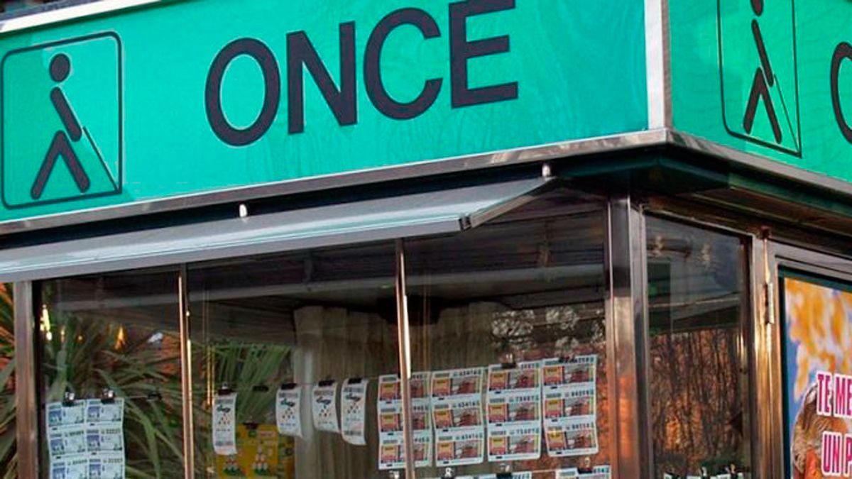 Imagen de un punto de venta de la ONCE.